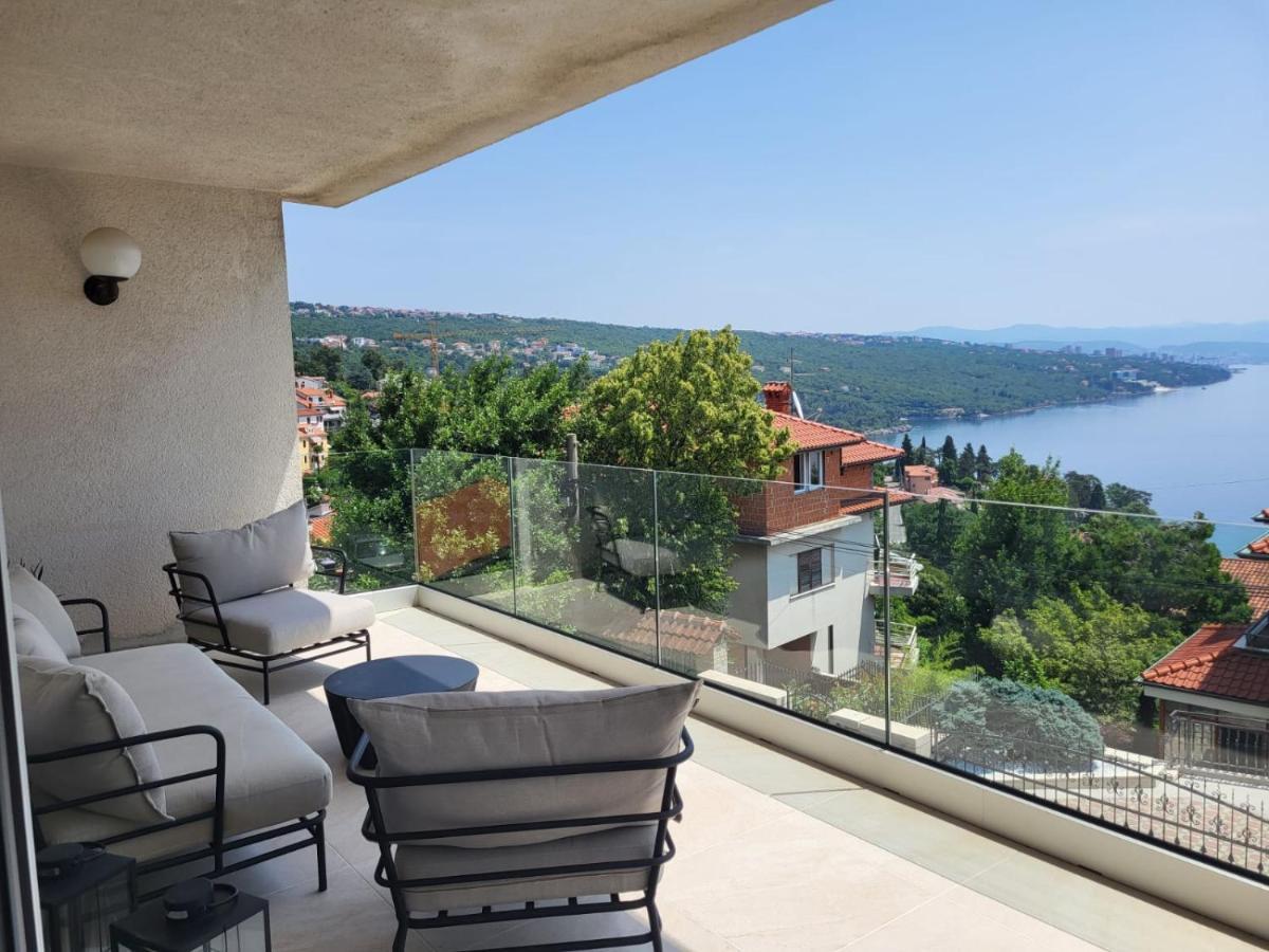 Premium Apartment With Beautiful Sea View, Short Walk To The Sea Opatija Eksteriør bilde